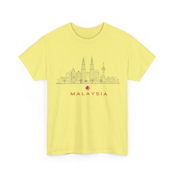 Malaysia Themed Heavy Cotton Tee - Unisex - Image 18