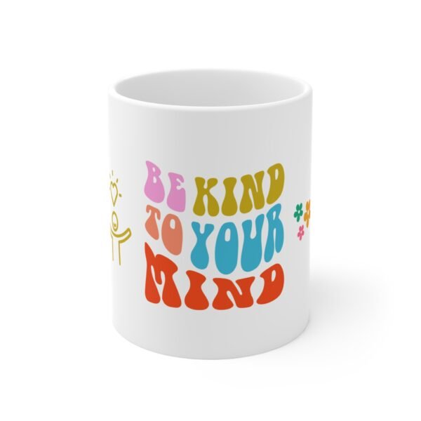 Positive Vibes Ceramic Coffee Cups, 11oz, 15oz