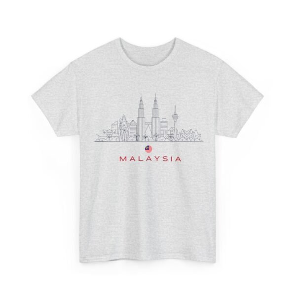 Malaysia Themed Heavy Cotton Tee - Unisex - Image 10