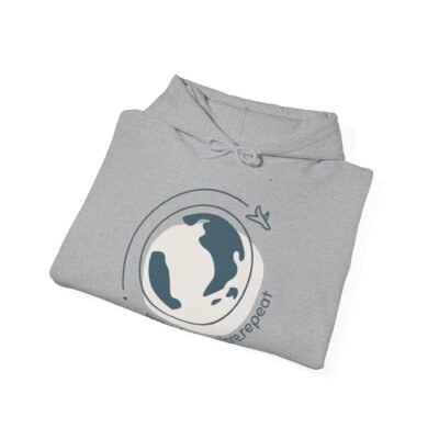 Unisex Heavy Blend™ Hooded Sweatshirt with a Travel Theme - Image 14