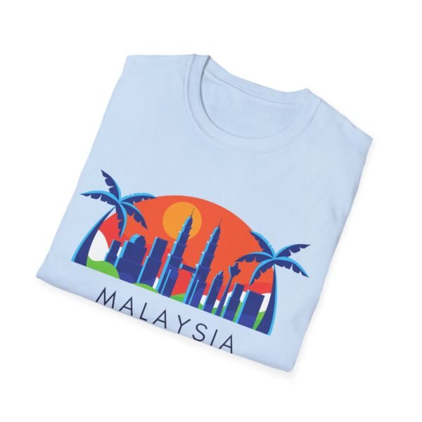 Malaysia Themed Unisex Softstyle T-Shirt - Image 22