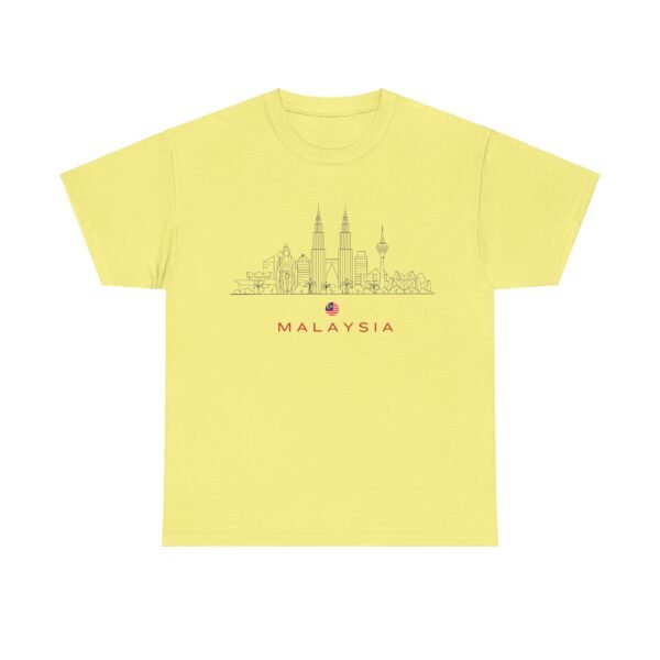 Malaysia Themed Heavy Cotton Tee - Unisex - Image 16