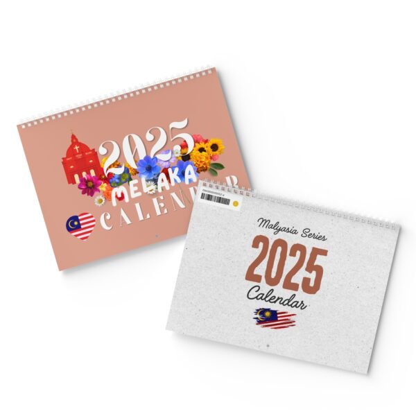 Melaka Malaysia Themed 2025 Wall Calendar - Image 7