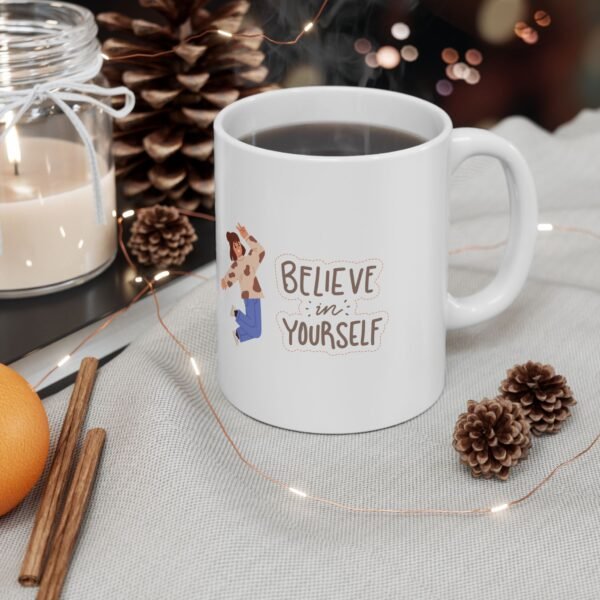 Positive Message Series Ceramic Mug, (11oz, 15oz) - Image 5