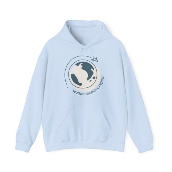 Unisex Heavy Blend™ Hooded Sweatshirt with a Travel Theme - Image 15