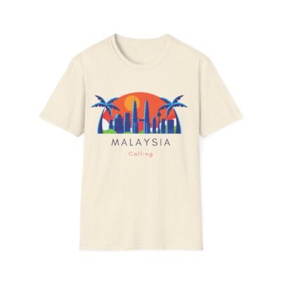 Malaysia Themed Unisex Softstyle T-Shirt - Image 11