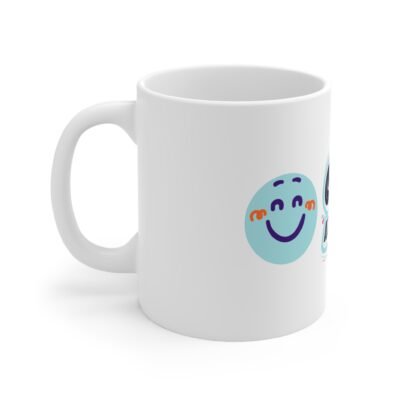 Positive Quote Series Ceramic Coffee Cups, 11oz, 15oz - Image 2