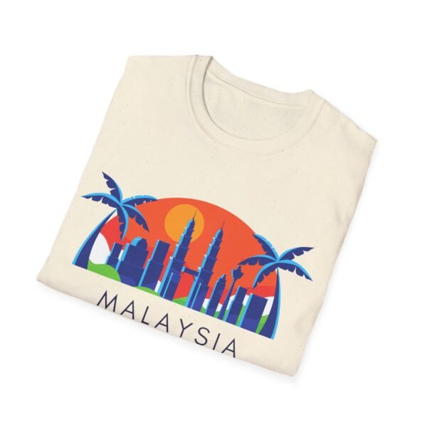 Malaysia Themed Unisex Softstyle T-Shirt - Image 14