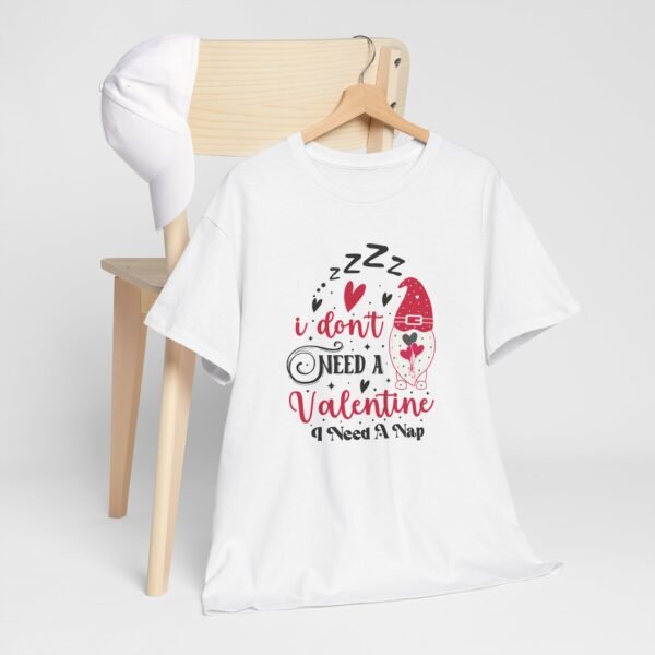 Funny Valentine's  Day Theme Unisex Heavy Cotton Tee - Image 2