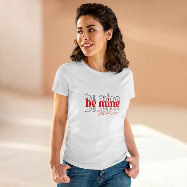 Women's Midweight Cotton Tee - Be My Valentine Themed