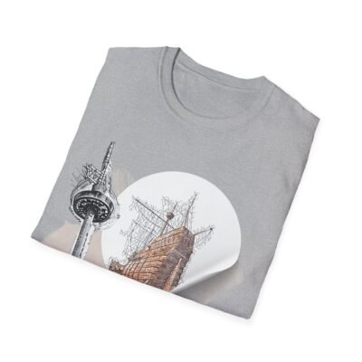 Malacca Adventure Unisex Softstyle T-Shirt – Vintage Nautical Design - Image 8