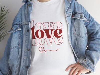 love themed t shirt valentines day