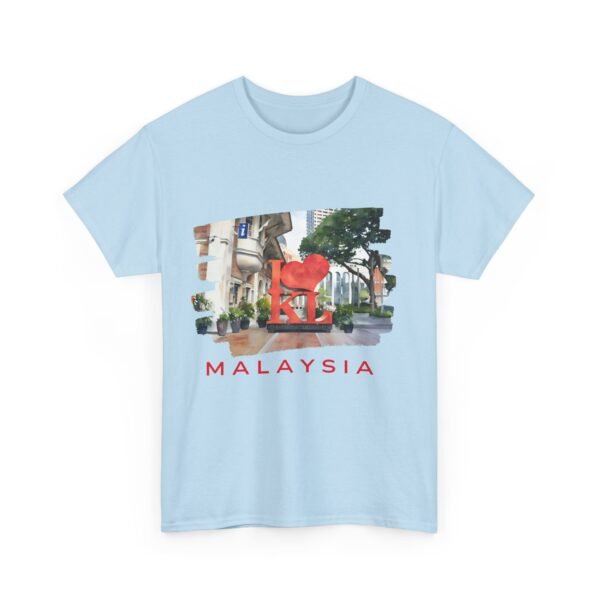 Malaysia Themed Unisex Heavy Cotton Tee - Image 21