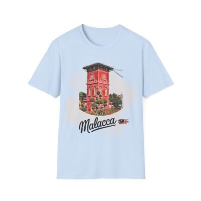 Malacca Travel Souvenir Unisex Softstyle T-Shirt - Image 9