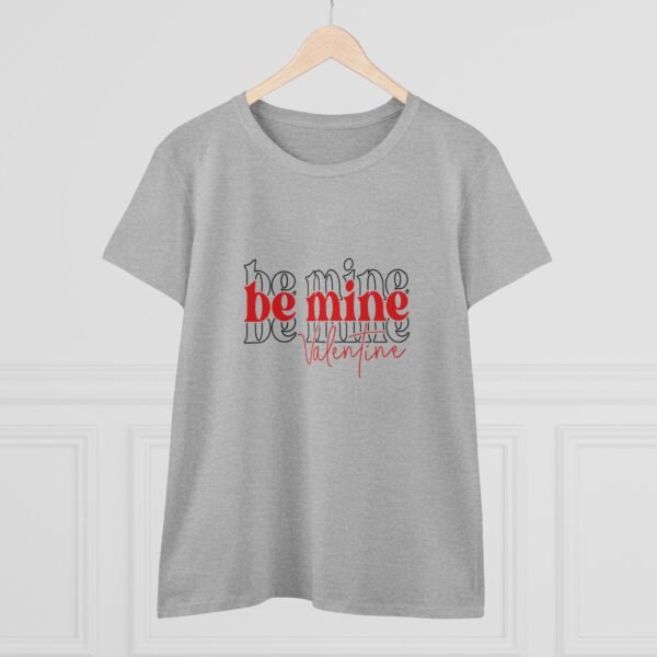 Women's Midweight Cotton Tee - Be My Valentine Themed - Image 7