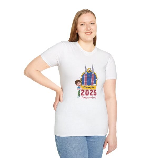 Unisex T-Shirt Malaysia Family Vacation Kuala Lumpur Landmark Theme - Image 6