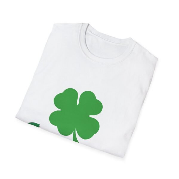 St. Patrick's Day Unisex Softstyle T-Shirt - "Who Needs Luck? I Have Charm!" - Image 3