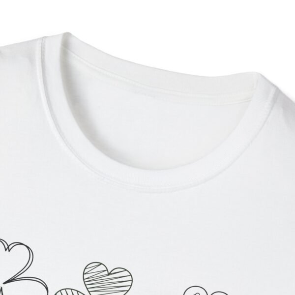 Lucky Clover Unisex Softstyle T-Shirt - Perfect for St. Patrick's Day, Gift for Friends, Everyday Wear, Casual Style, Eco-Friendly Fashion - Image 3