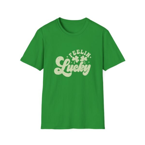 Feeling Lucky St Patrick's Day T-Shirt, Graphic Tee, Irish Luck Top, Shamrock Shirt, Green Clover Tee