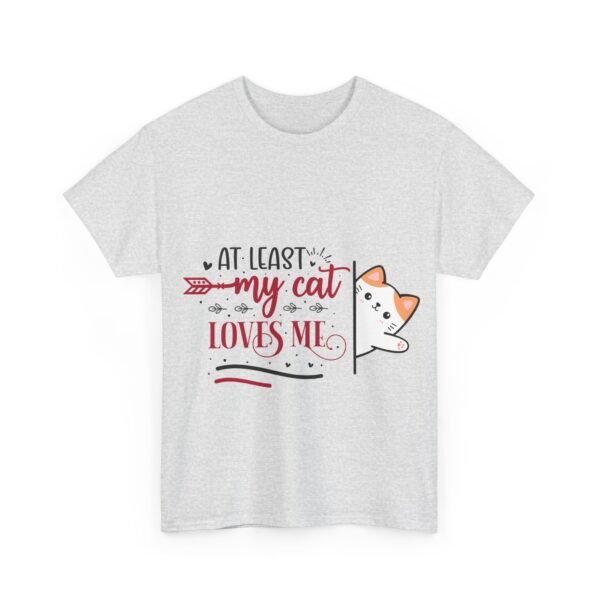 Unisex Heavy Cotton Tee with Funny Love Message - Image 9