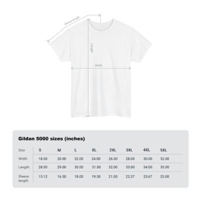 Unisex Heavy Cotton Tee - Let's party theme for casual wear - Image 5