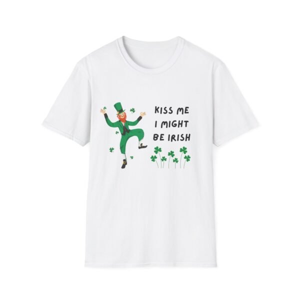 Kiss Me I Might Be Irish Unisex T-Shirt - Perfect for St. Patrick's Day Celebrations