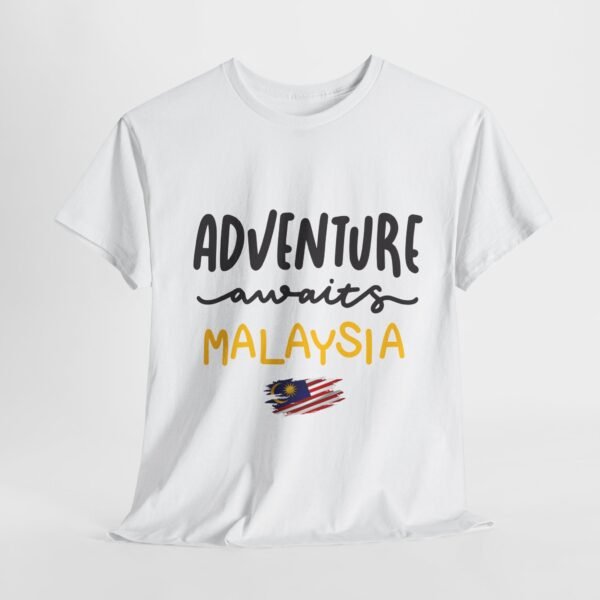 Adventure Awaits Malaysia Unisex Heavy Cotton Tee - Perfect for Travel Lovers