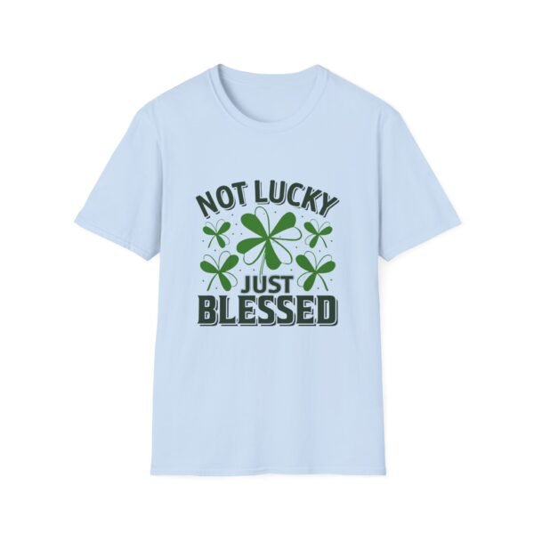 St. Patrick's Day Unisex T-Shirt - 'Not Lucky Just Blessed' Design - Image 17