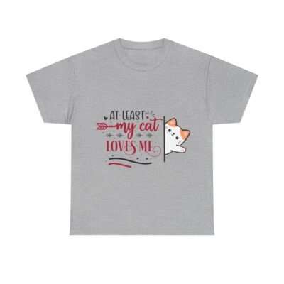 Unisex Heavy Cotton Tee with Funny Love Message - Image 15