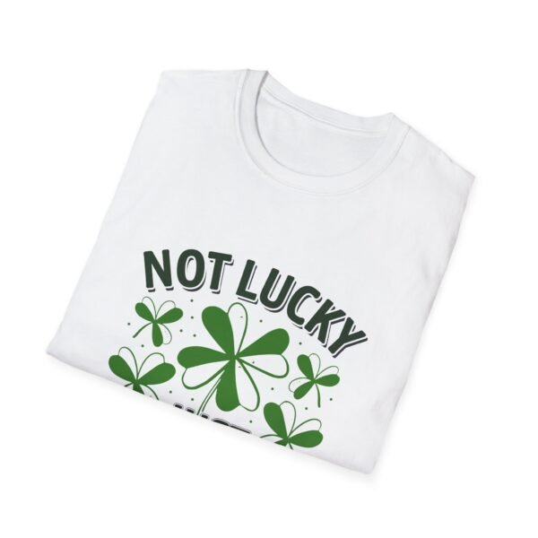 St. Patrick's Day Unisex T-Shirt - 'Not Lucky Just Blessed' Design - Image 3