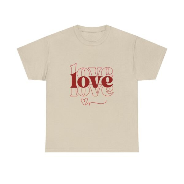 Valentine's Day Love Themed Unisex Heavy Cotton Tee Shirt - Image 11