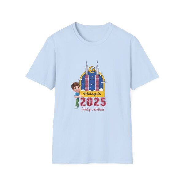 Unisex T-Shirt Malaysia Family Vacation Kuala Lumpur Landmark Theme - Image 15