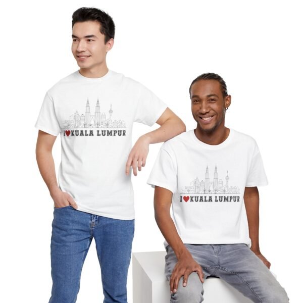 I love Kuala Lumpur Tee-Shirt for travellers - Image 7