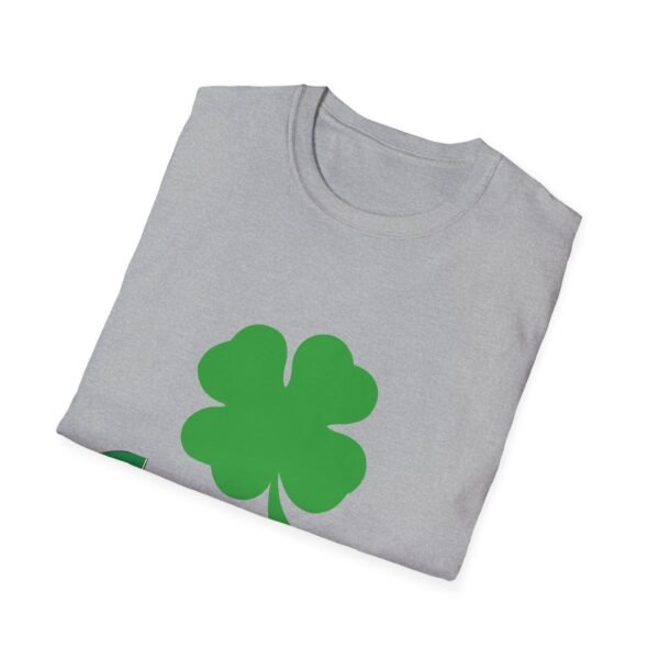 St. Patrick's Day Unisex Softstyle T-Shirt - "Who Needs Luck? I Have Charm!" - Image 9