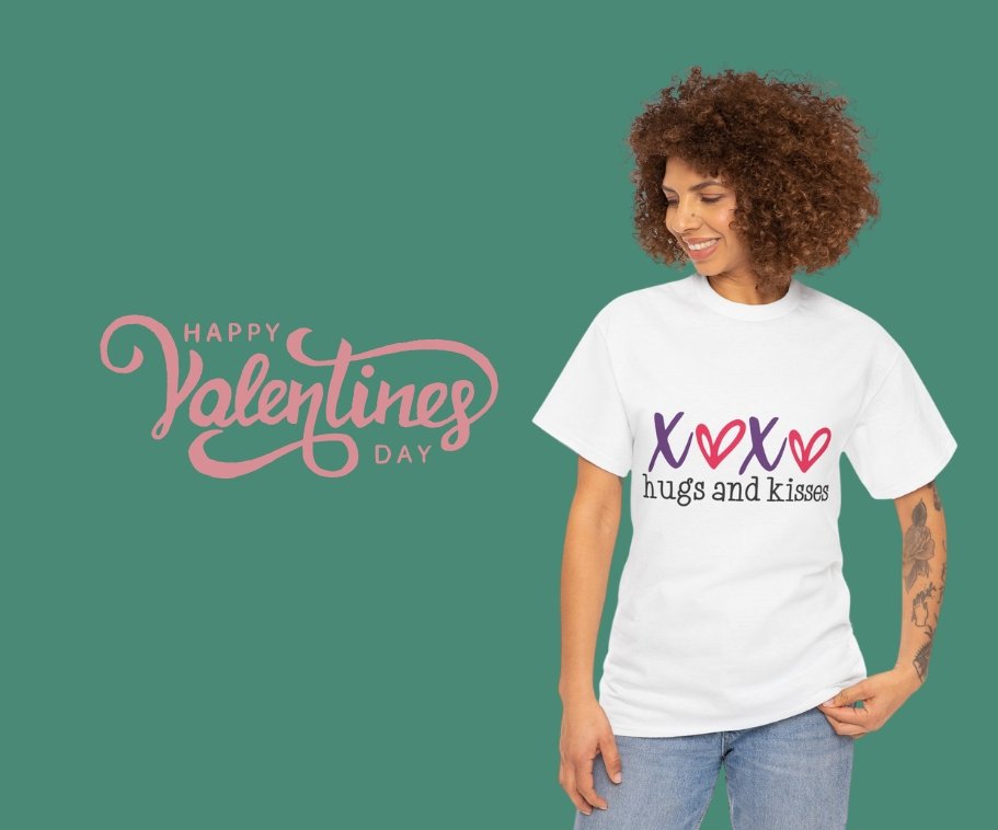 valentine's day tee shirts