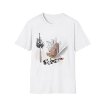 Malacca Adventure Unisex Softstyle T-Shirt – Vintage Nautical Design