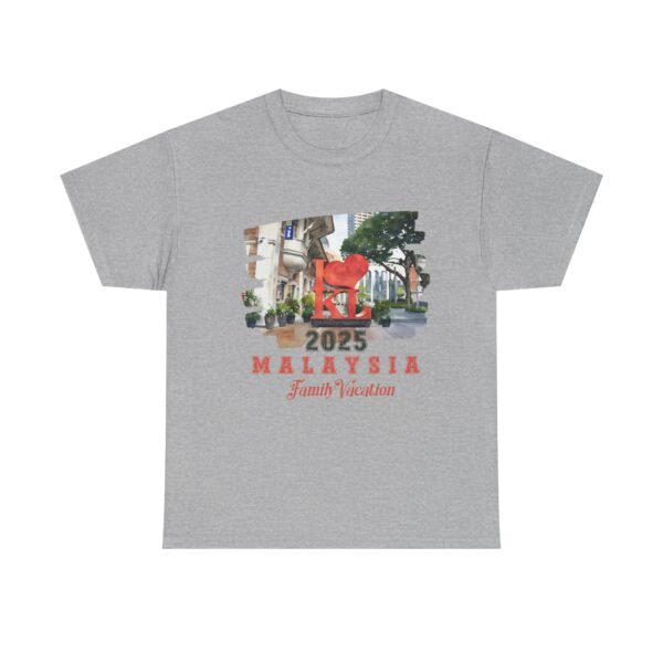 Family Vacation Malaysia 2025 Unisex Heavy Cotton Tee - Image 16