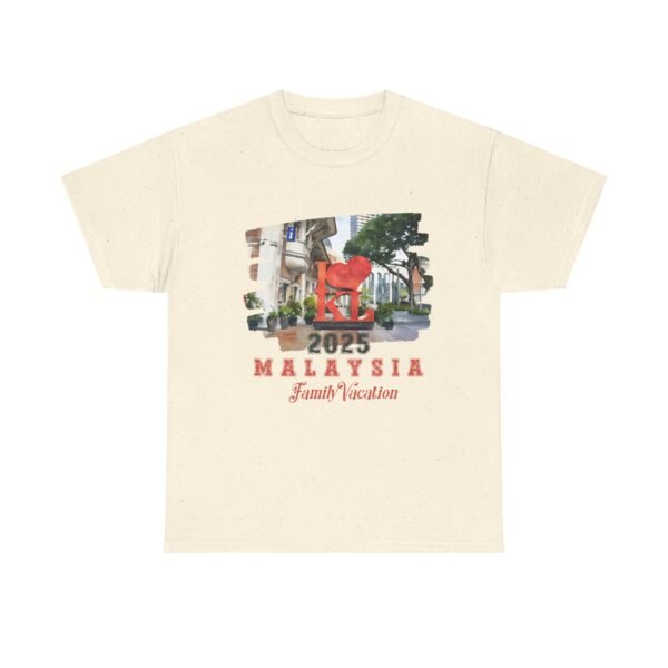 Family Vacation Malaysia 2025 Unisex Heavy Cotton Tee - Image 20