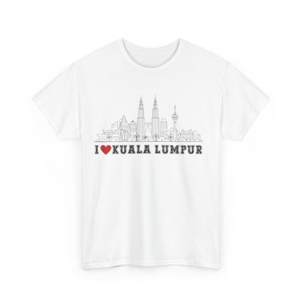 I love Kuala Lumpur Tee-Shirt for travellers - Image 2