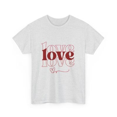 Valentine's Day Love Themed Unisex Heavy Cotton Tee Shirt - Image 9