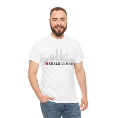 I love Kuala Lumpur Tee-Shirt for travellers - Image 4