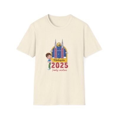 Malaysia Travel T-Shirt Family Vacation Kuala Lumpur Landmark - Image 12