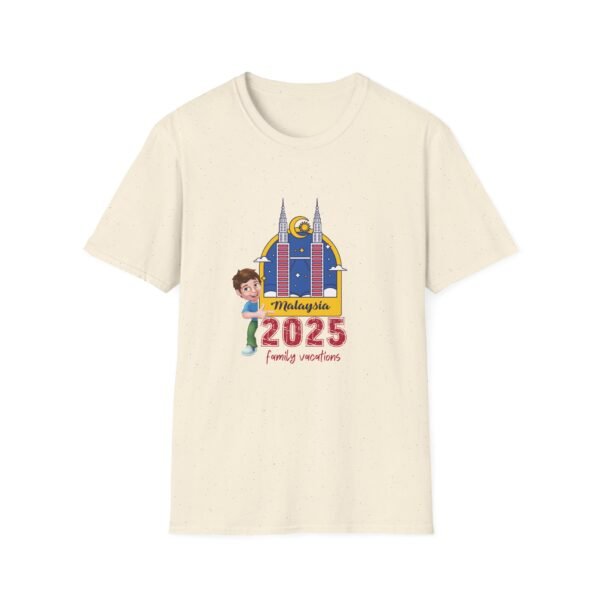 Unisex T-Shirt Malaysia Family Vacation Kuala Lumpur Landmark Theme - Image 11