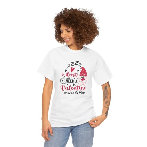 Funny Valentine's  Day Theme Unisex Heavy Cotton Tee - Image 5