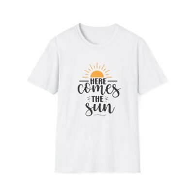 Here Comes the Sun Unisex Softstyle T-Shirt - Perfect for Summer Days