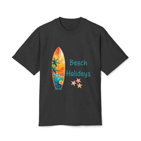 Beach Holidays Unisex Heavy Faded Tee - Perfect Summer Vibes Theme - Image 5