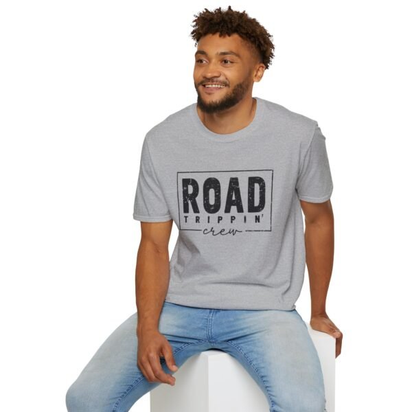 Road Trippin' Crew Unisex Softstyle T-Shirt - Perfect for Travel Lovers