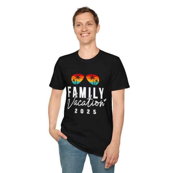 Family Vacation 2025 Unisex Softstyle T-Shirt - Perfect for Family Trips - Image 6