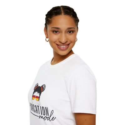 Vacation Mode Softstyle T-Shirt - Perfect for Travel Enthusiasts - Image 5