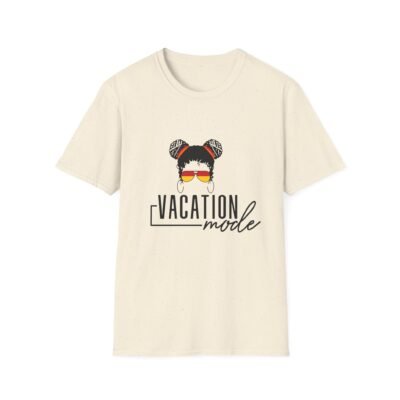 Vacation Mode Softstyle T-Shirt - Perfect for Travel Enthusiasts - Image 9